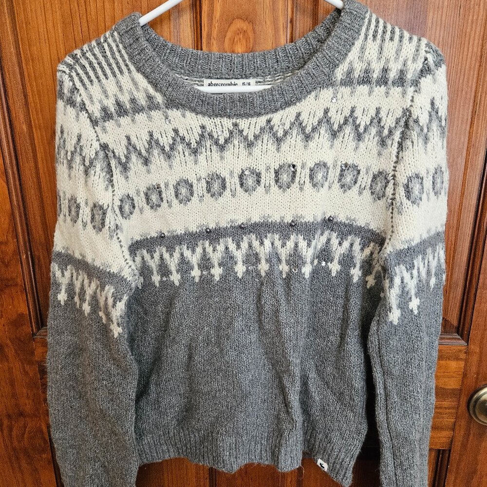 abercrombie kids sweater - sz 15/16